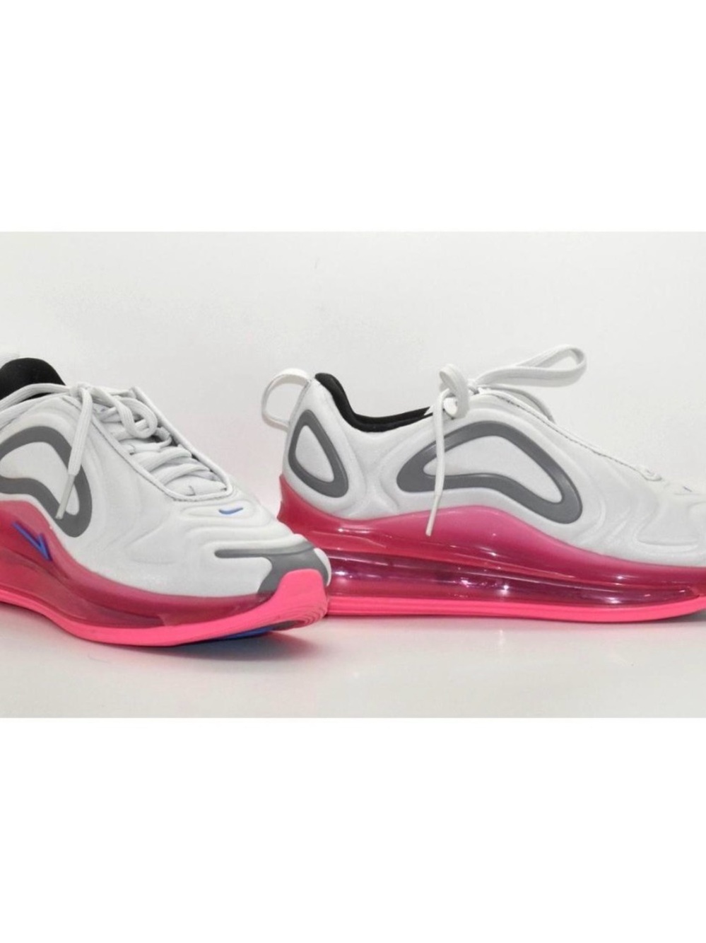 Nike Women’s Air Max 720 GS Pure Platinum Size 5Y (5-5.5W)